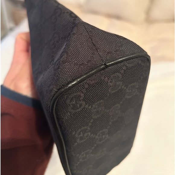 Black Gucci Mongram Mini Bag - Picture 4 of 9